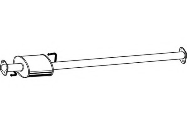 FENNO P2985 Middle Silencer
